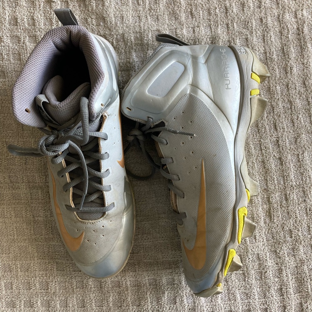 Men’s Nike Hurache Fast Flex Baseball Cleats Size 10 EUC - Picture 5 of 9